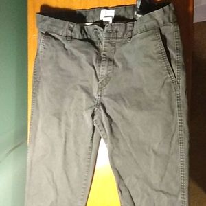 H&M skinny fit chinos, grey